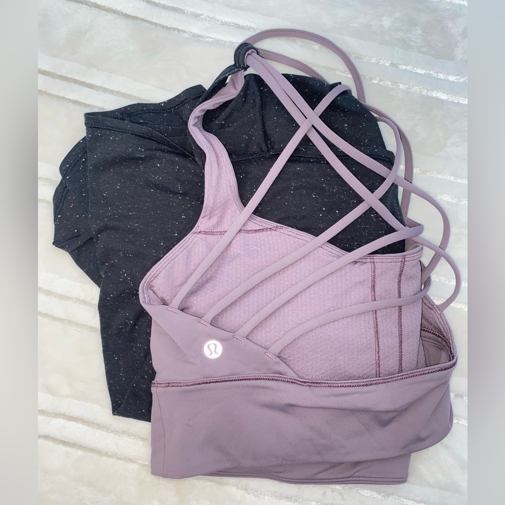 Lululemon active tank top with bra